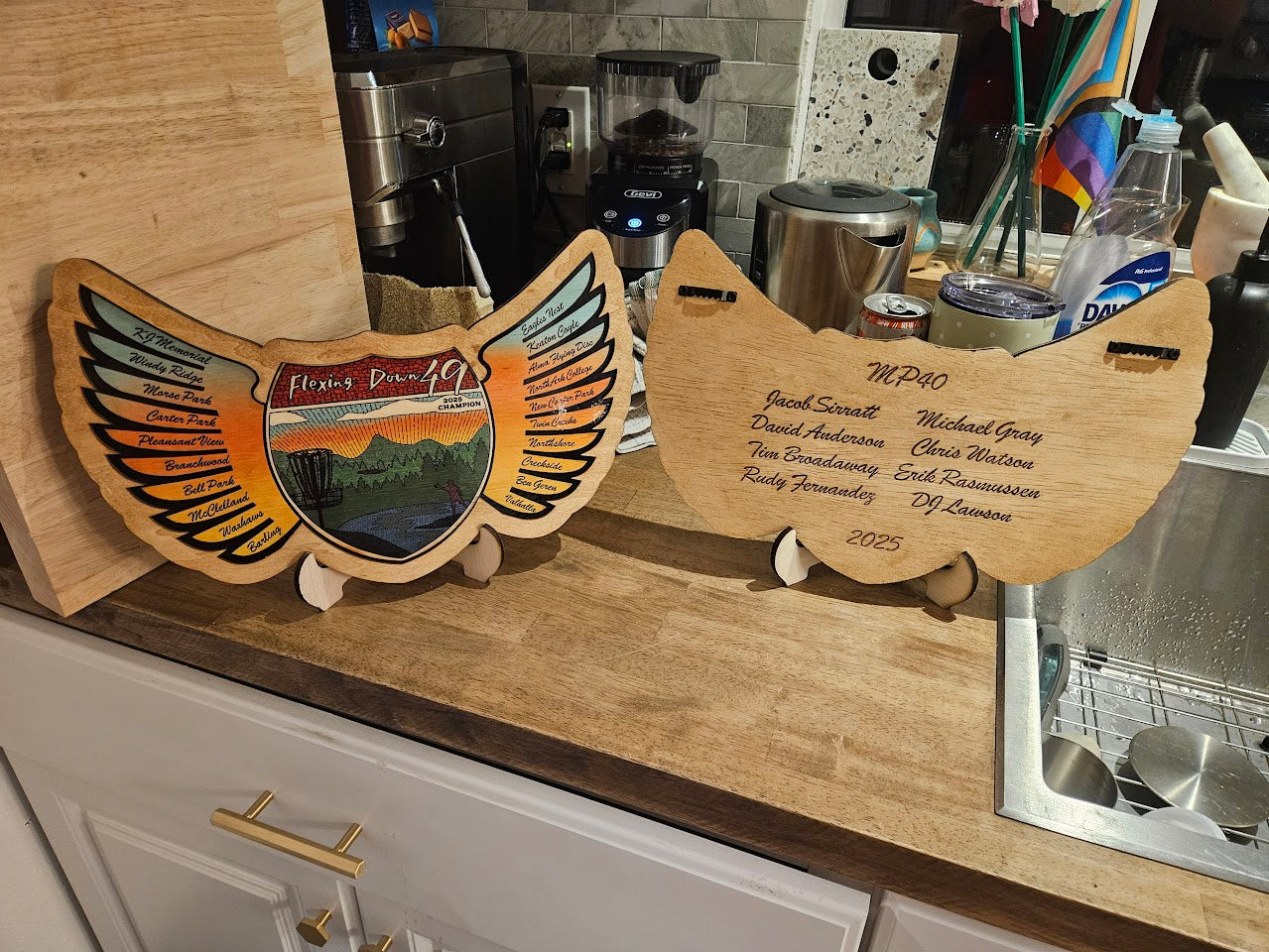 Wooden Full Color Trophies