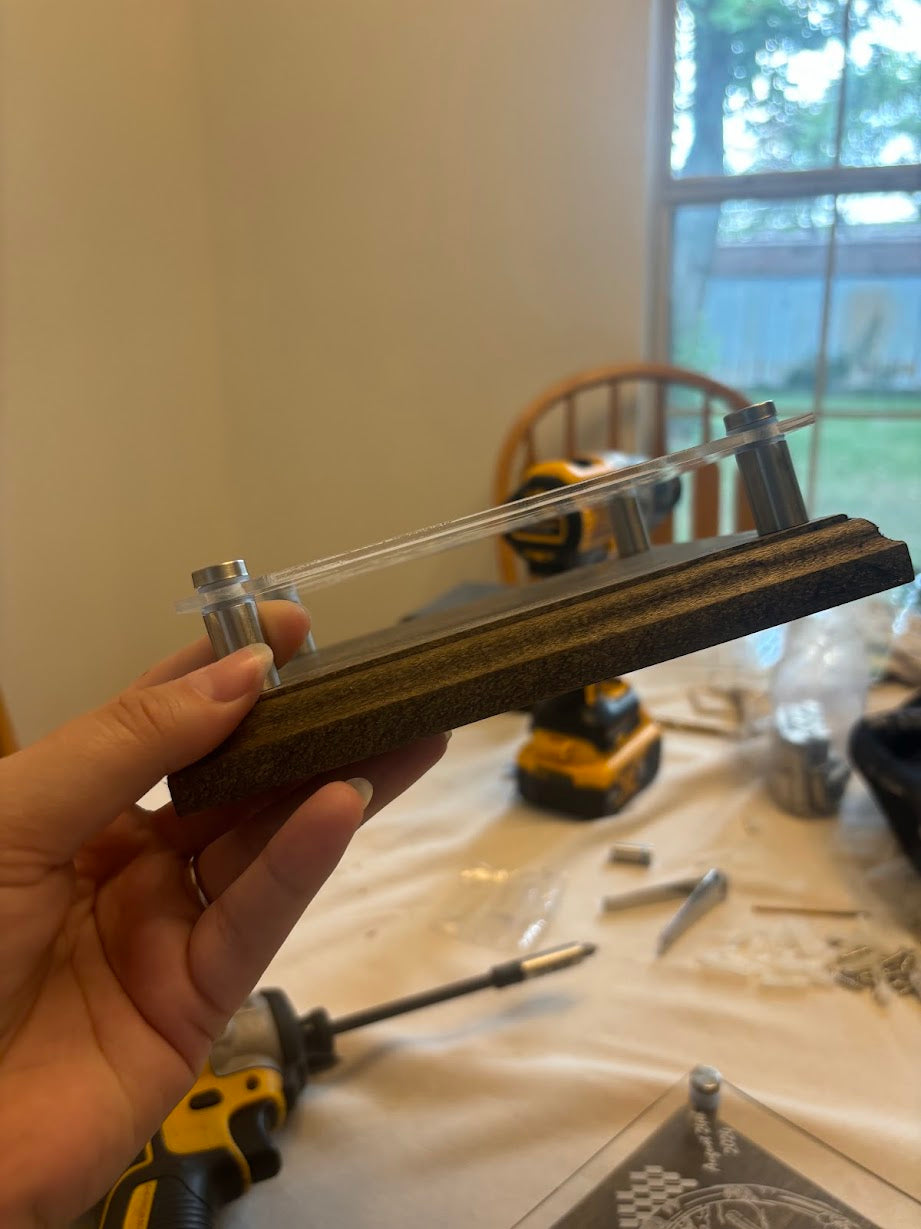 Wooden Offset Acrlyic Trophies